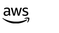 AWS logo and link