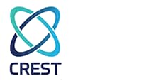 CREST logo and link